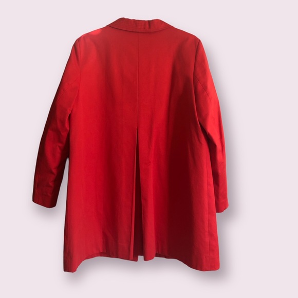 Banana Republic Red Women's Swing Coat - Picture 6 of 8